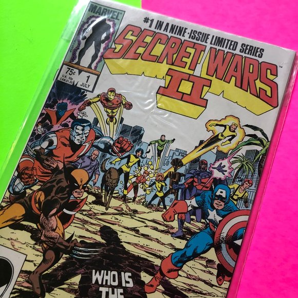 RARE Vintage 1985 Marvel Secret Wars 2 Comic Book - Picture 2 of 3